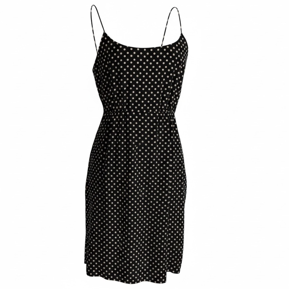 J. Crew Black and White Polka Dot Midi Dress
Size 2